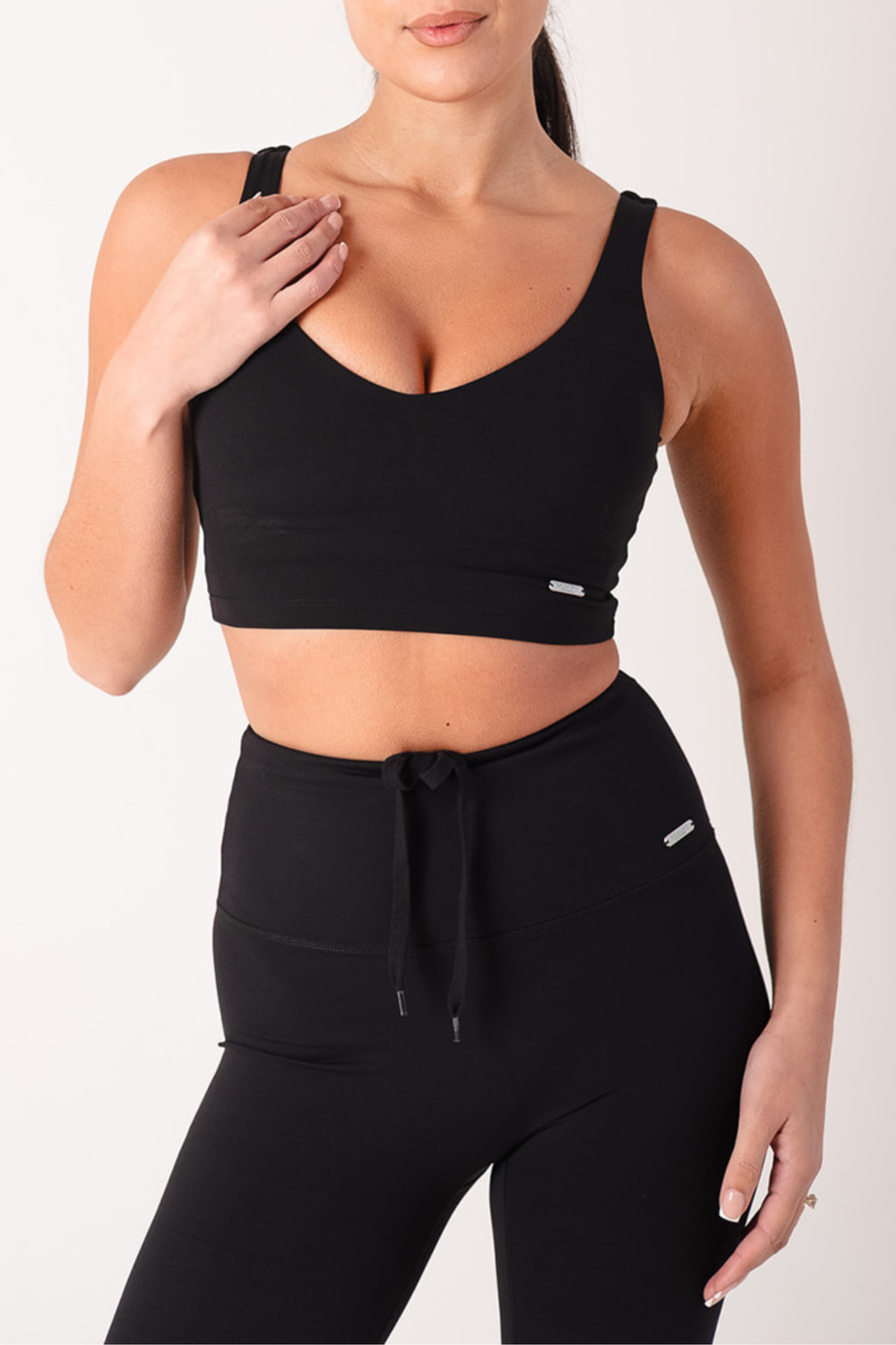 Cami Style Sports Bra Black