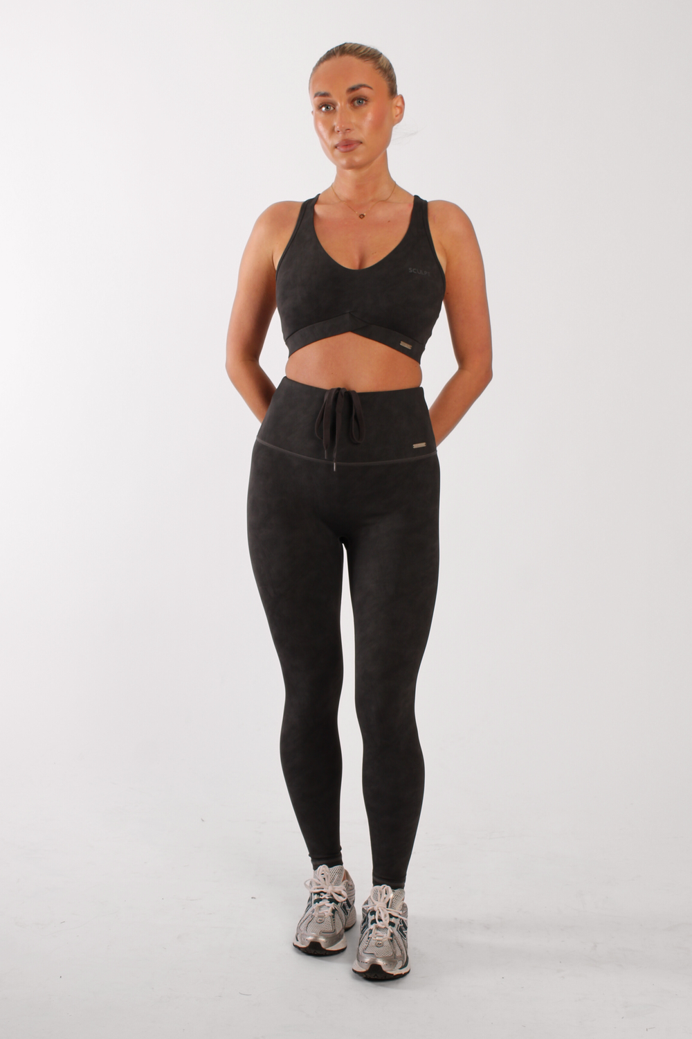 Hybrid High Waisted Leggings Storm