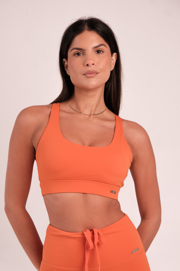 Cross Back Sports Bra Spritz