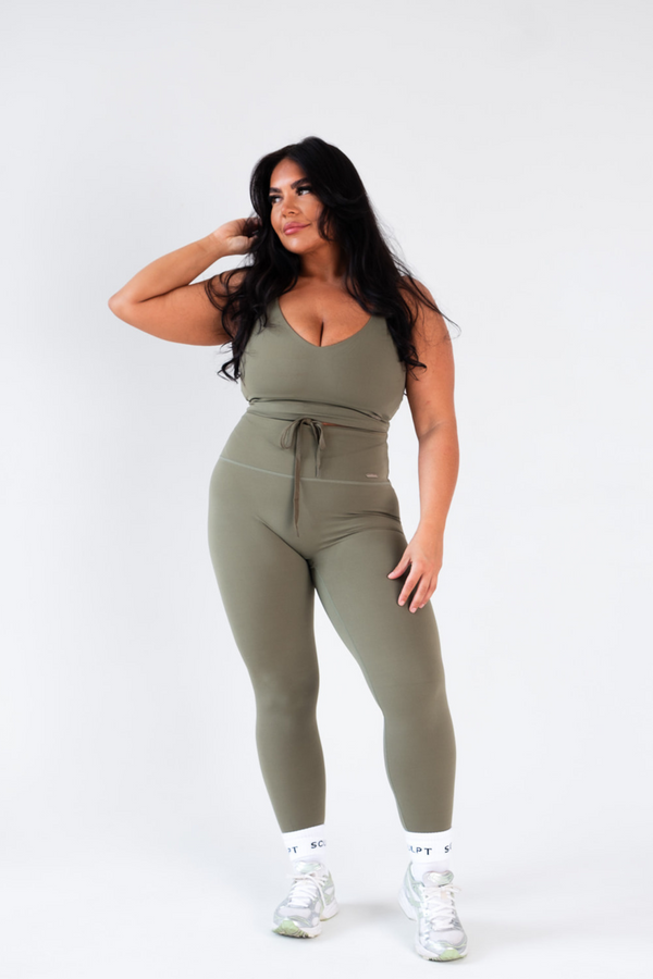 High Waisted Leggings Fern