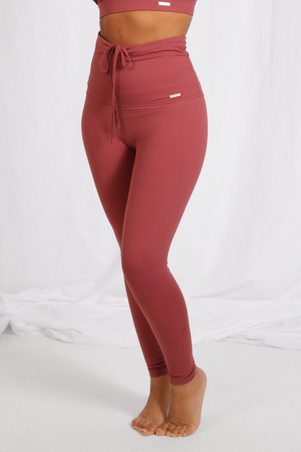 High Waisted Leggings Rosa