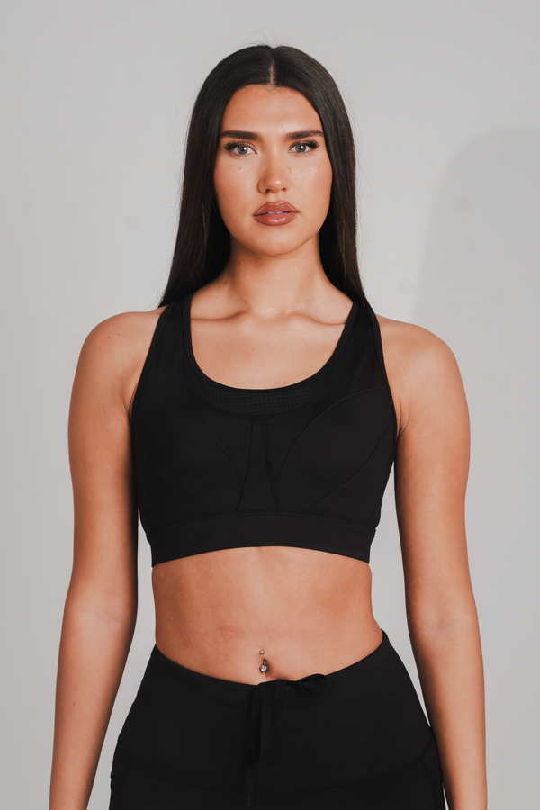 Performance Impact Sports Bra Black