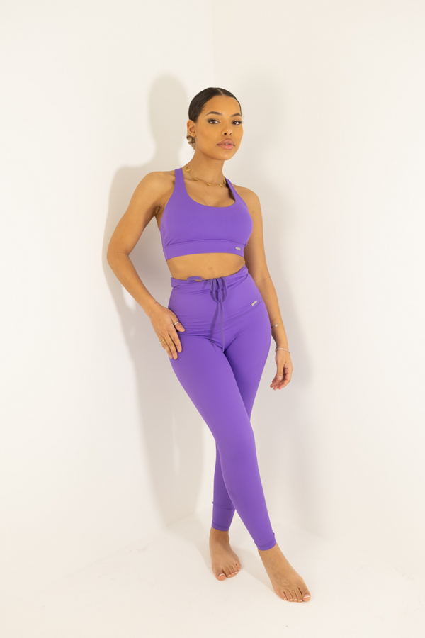 High Waisted Leggings Violet