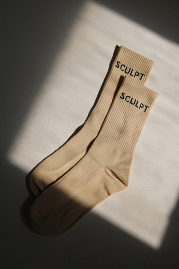 Sculpt Signature Sport Sock Vanilla