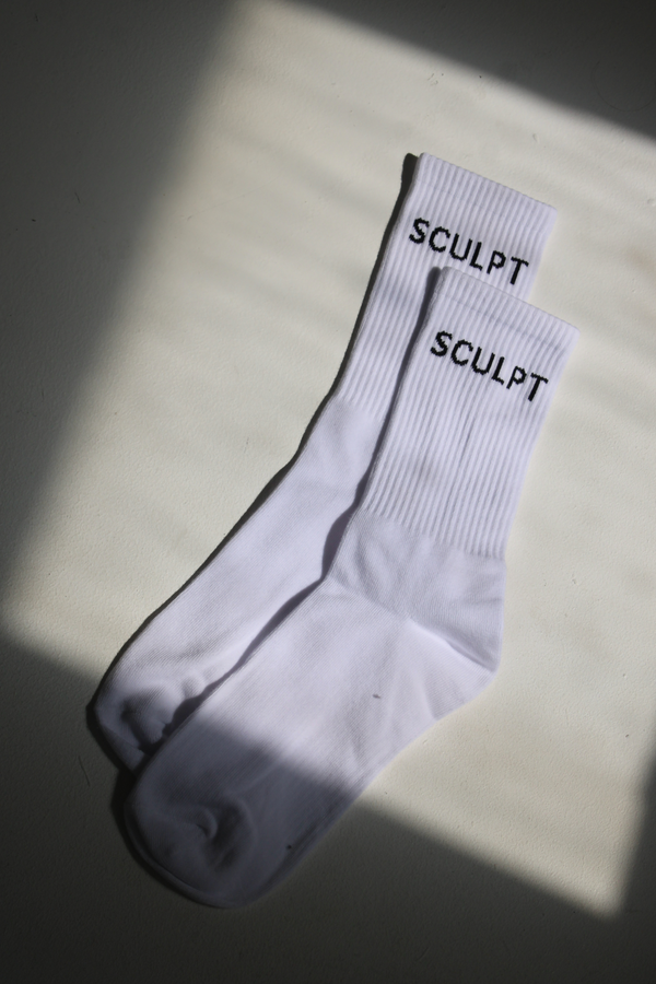 3 Pack Sculpt Socks White